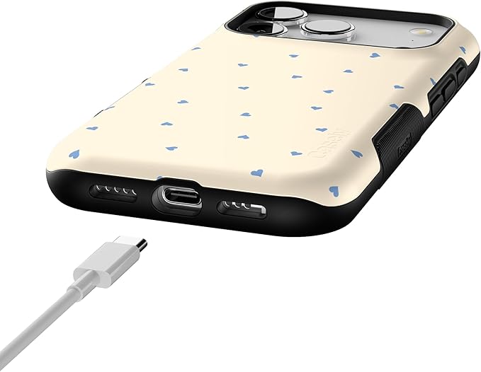 Casely iPhone 17 Pro Case | I'm Yours | Tiny Hearts | Bold Protective Design | Compatible with MagSafe