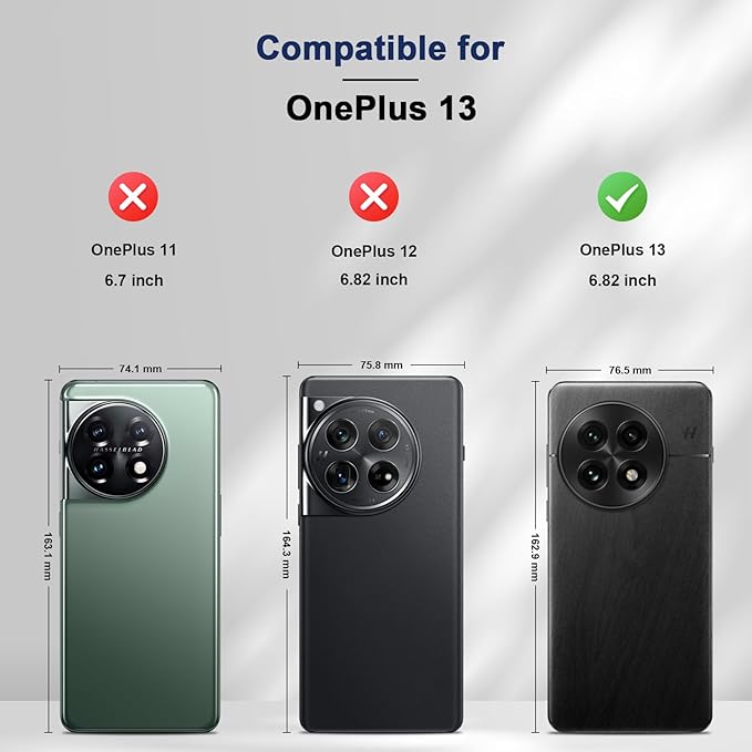 Jasonyu Flip Wallet Case for OnePlus 13 5G,Leather Magnetic Folio Cover with Card Holder,Kickstand - TPU Shockproof Durable Protective Phone Case,Blue