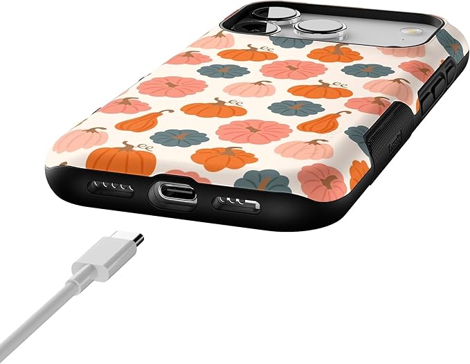 Casely iPhone 17 Pro Case | Oh My Gourd | Pumpkin Patch | Bold Protective Design | Compatible with MagSafe