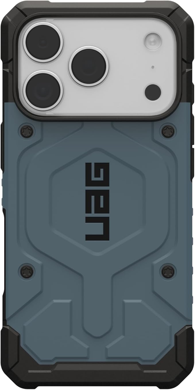 URBAN ARMOR GEAR UAG Designed for iPhone 17 Pro Case Pathfinder - Compatible with MagSafe Military Grade Protective Cover, Cloud Blue