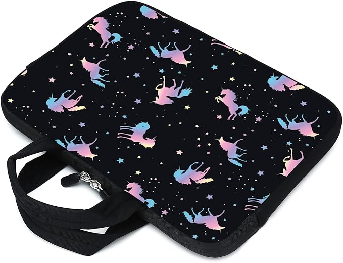 Laptop Sleeve Case 11.6" 12.1 Inch Neoprene Laptop Sleeve/Notebook Computer Pocket Case/Chromebook Case/Tablet Briefcase Carrying Bag Compatible For Men， Women ，boys， girls (horse-1)