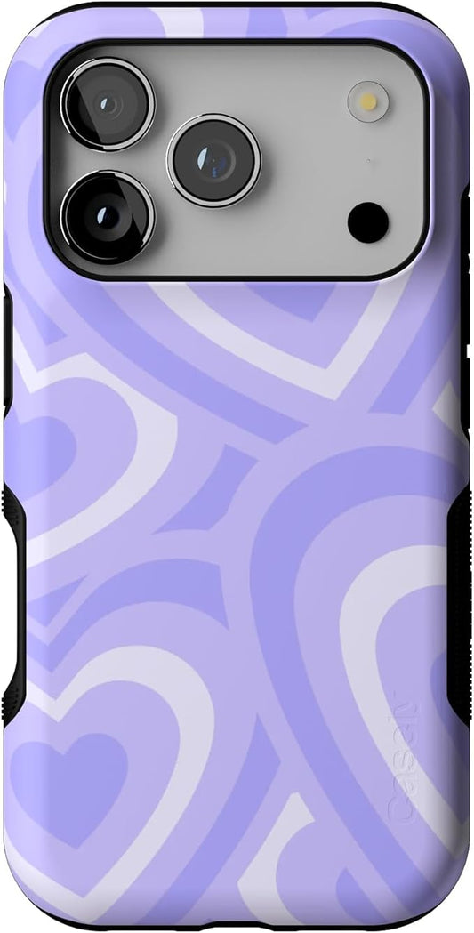 Casely iPhone 17 Pro Case | Love Song | Lavender Heart | Bold Protective Design | Compatible with MagSafe