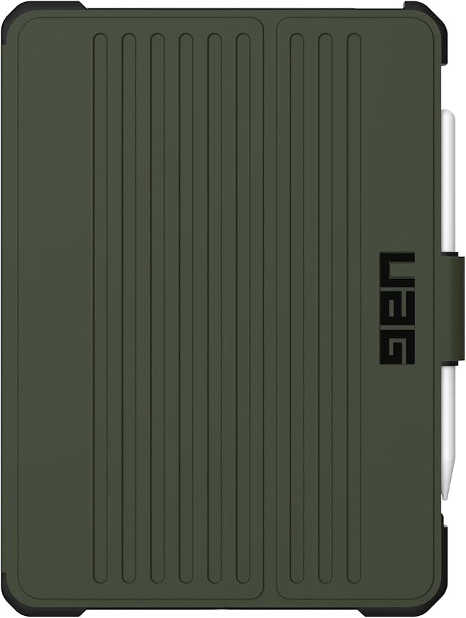 URBAN ARMOR GEAR UAG Designed for iPad 11" A16 11th Gen 2025, 10.9" 10th Gen 2022 Case A3354 A3355 A2696 Rugged Protective Folio Cover w/Adjustable Stand & Pencil Holder, Metropolis SE Olive