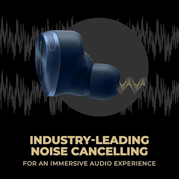 Technics EAH-AZ80-A Premium Hi-Fi True Wireless Bluetooth Earbuds with Advanced Noise Cancelling - Midnight Blue