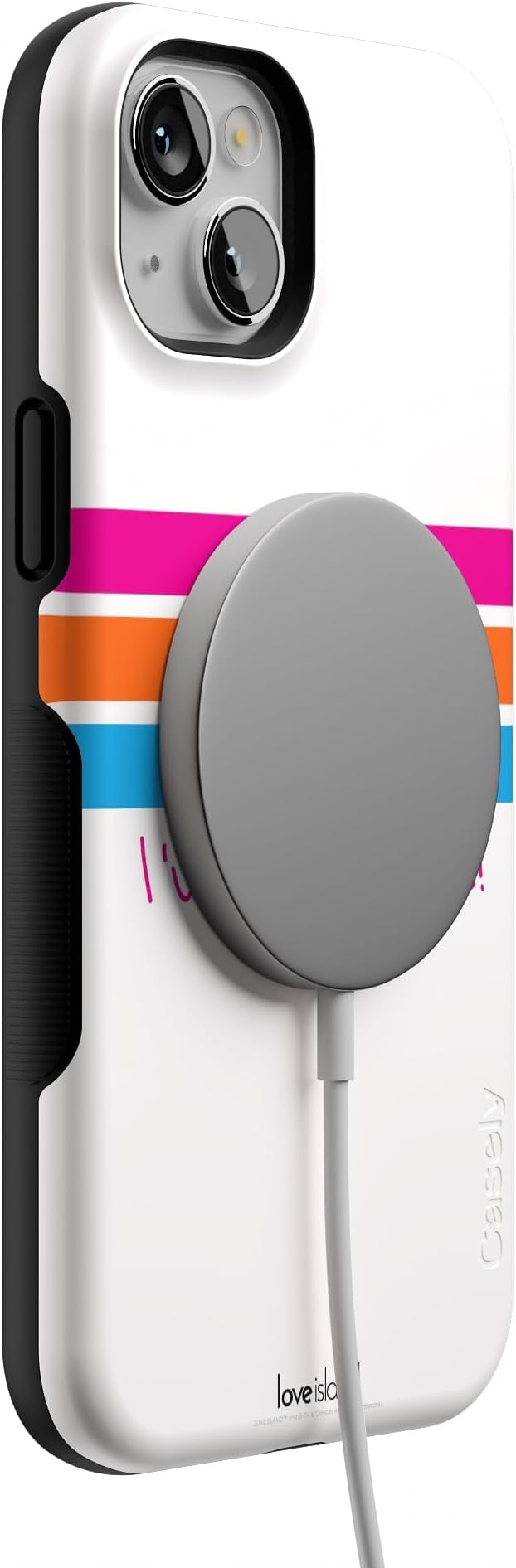 Casely iPhone 14 Case | Love Island | I've Got a Text! | Compatible with MagSafe | Bold Protective Design