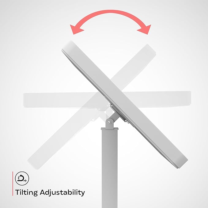 Thin Floor Stand - CTA Tall Standing 360 Degree Kiosk Display Tablet Holder - Charger Access & Lock - for iPad Pro 13-inch (M4), iPad Pro 12.9-inch, iPad Air 13-Inch (M3 / M2)