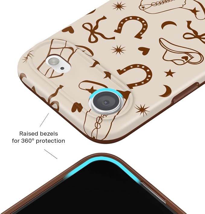 VELVET CAVIAR Case for iPhone 17 Air | Compatible with MagSafe | 10ft Drop Tested | Protective Designer Cases | Western Rodeo Drive