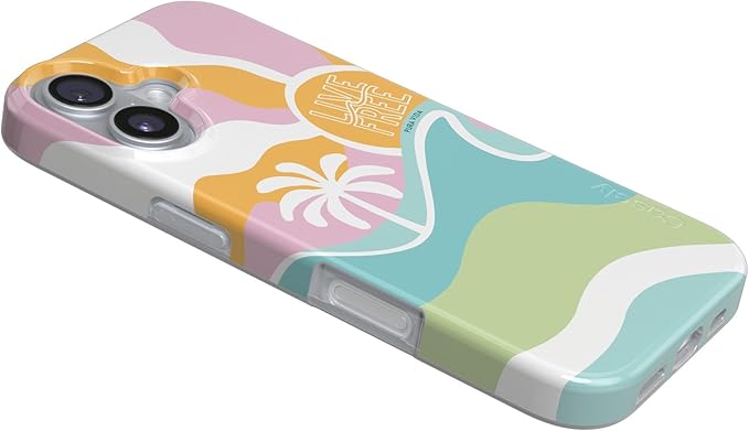 Casely iPhone 17 Case | Tropical Dreams | Pura Vida | Compatible with MagSafe | Classic Ultra Slim Design