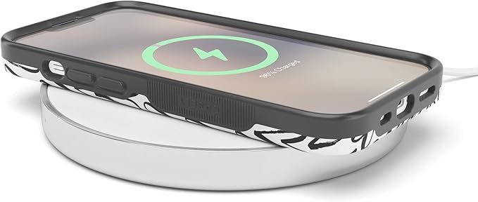 Casely iPhone 14 Case | Heart Throb | Endless Hearts | Compatible with MagSafe | Bold Protective Design