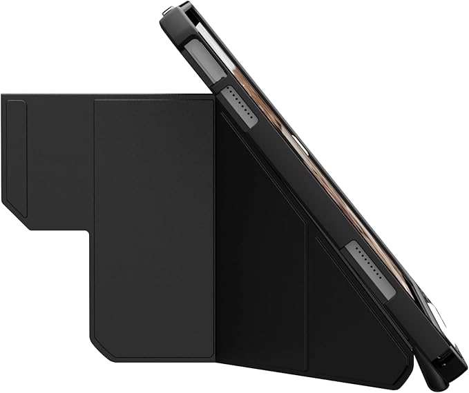 URBAN ARMOR GEAR UAG Designed for iPad 11" A16 11th Gen 2025, 10.9" 10th Gen 2022 Case A3354 A3355 - Auto Wake/Sleep Folio Cover Multi-Angle Adjustable Stand Pencil Holder, Essential Armor Ice/Black