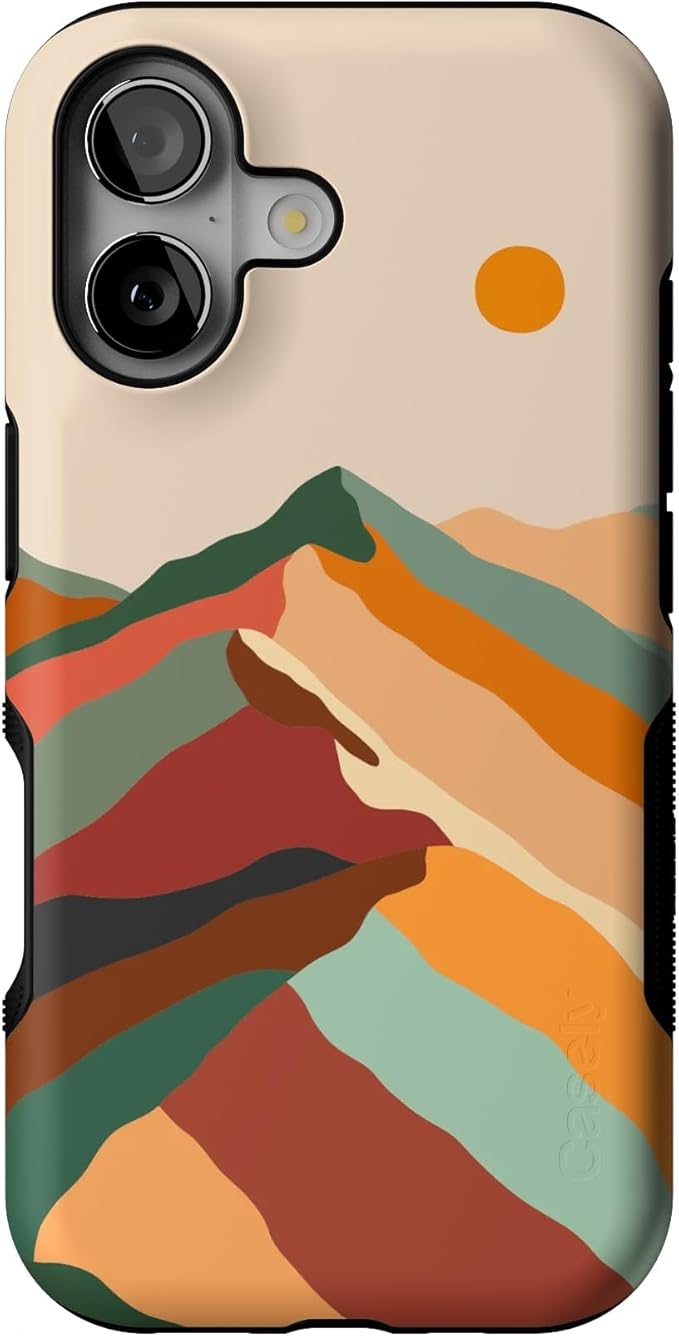 Casely iPhone 17 Case | Magic Mountain | Colorblock | Bold Protective Design | Compatible with MagSafe