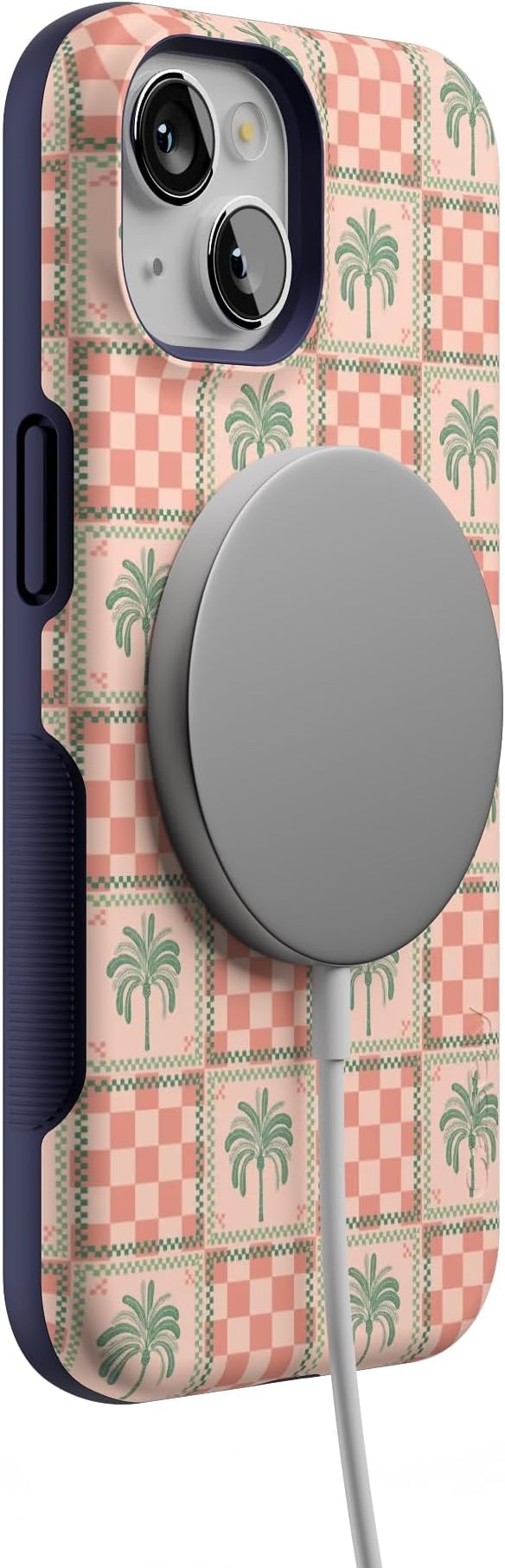 Casely iPhone 14 Case | The Social Club | Palm Beach Floral | Compatible with MagSafe | Bold Protective Design