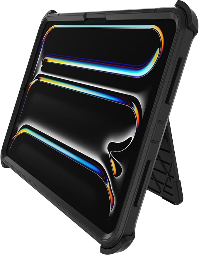 OtterBox Defender Series Case for iPad Pro 11-inch (M4) (2024) - Black, Rugged, Durable, Multi-Layer Protection