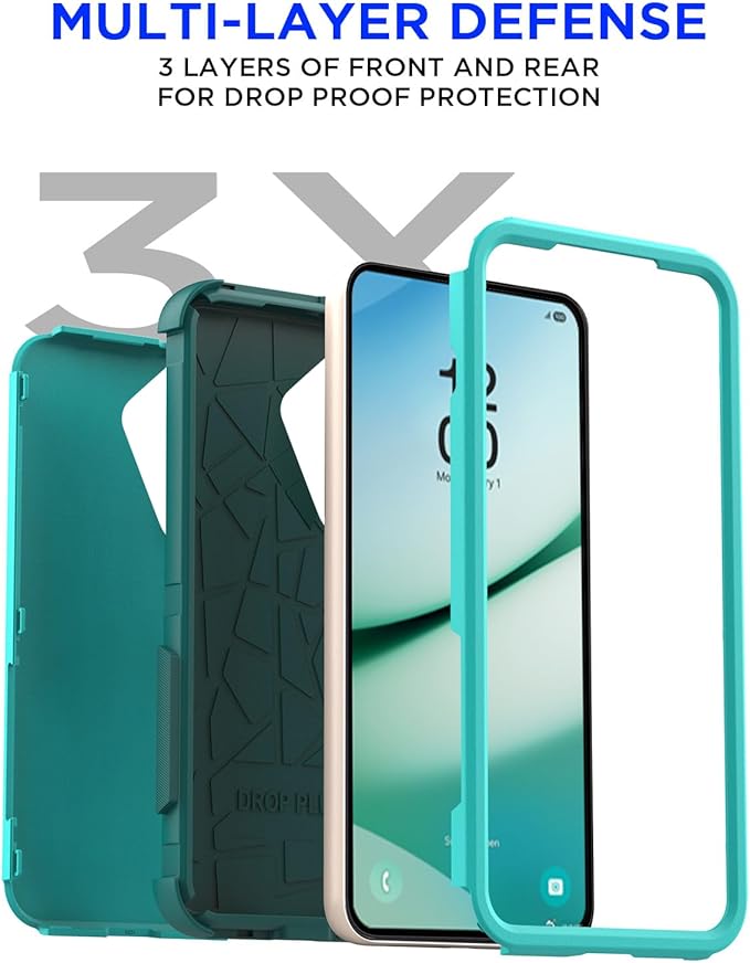 AICase for Samsung Galaxy S25 Case,3-Layer Heavy Duty Pocket-Friendly Rugged Durable Military Grade Protection Shockproof/Drop Proof/Dust Proof Protective Cover for Samsung Galaxy S25 2025_3