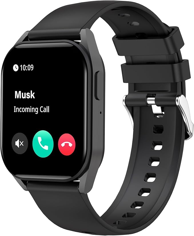 BRIBEJAT Smart Watch (Dial/Answer Call) 38mm 110+ Sports Modes Fitness Tracker with Pedometer SpO2/Heart Rate/Sleep Monitor Compatible with iPhone Samsung Android Phone, Gray