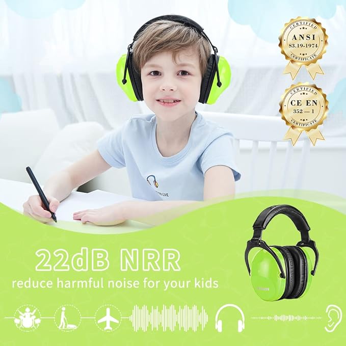 ZOHAN 030 Kids Noise Cancelling Headphones for Autism Kids Ear Protection