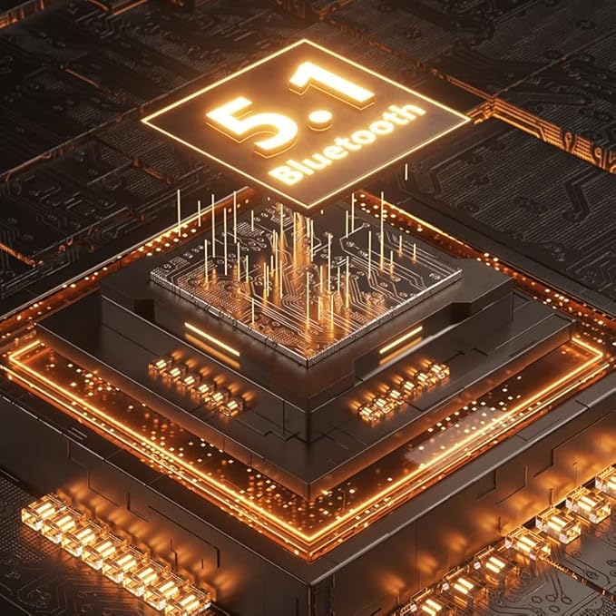 Wireless Earbuds, Bluetooth 5.4 Headphones HiFi Stereo, only 3g Light-Weight compact Wireless Ear Buds, IPX6 Waterproof, Fast Charging Case, Bluetooth Earphones Compatible with iPhone & Android, Black