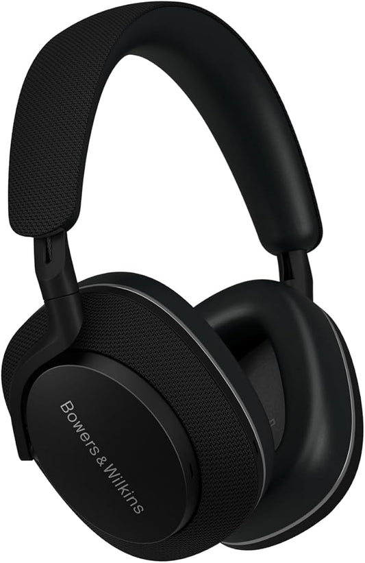 Bowers & Wilkins Px7 S2e Bluetooth Headphones Over Ear, Enhanced Noise Cancellation & Transparency Mode, Crystal-Clear Calls, 30-Hour Playback, Anthracite Black, Over-Ear Headphones