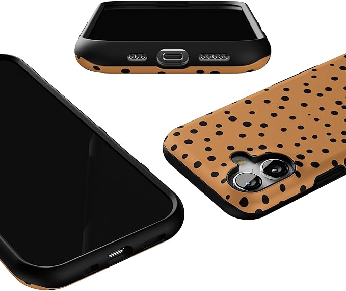 Casely iPhone 17 Case | Spot On | Dotted Animal Print | Bold Protective Design | Compatible with MagSafe