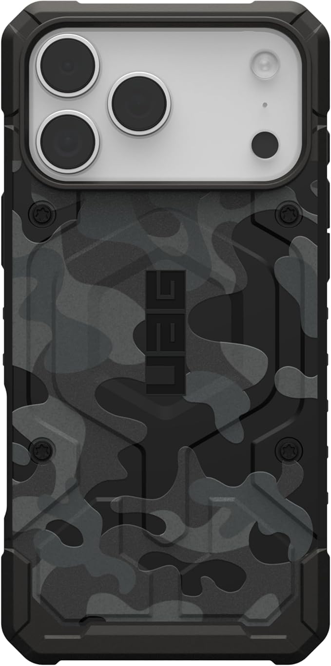 URBAN ARMOR GEAR UAG Designed for iPhone 17 Pro Max Case Pathfinder SE - Compatible with MagSafe Military Grade Protective Cover, Midnight Camo