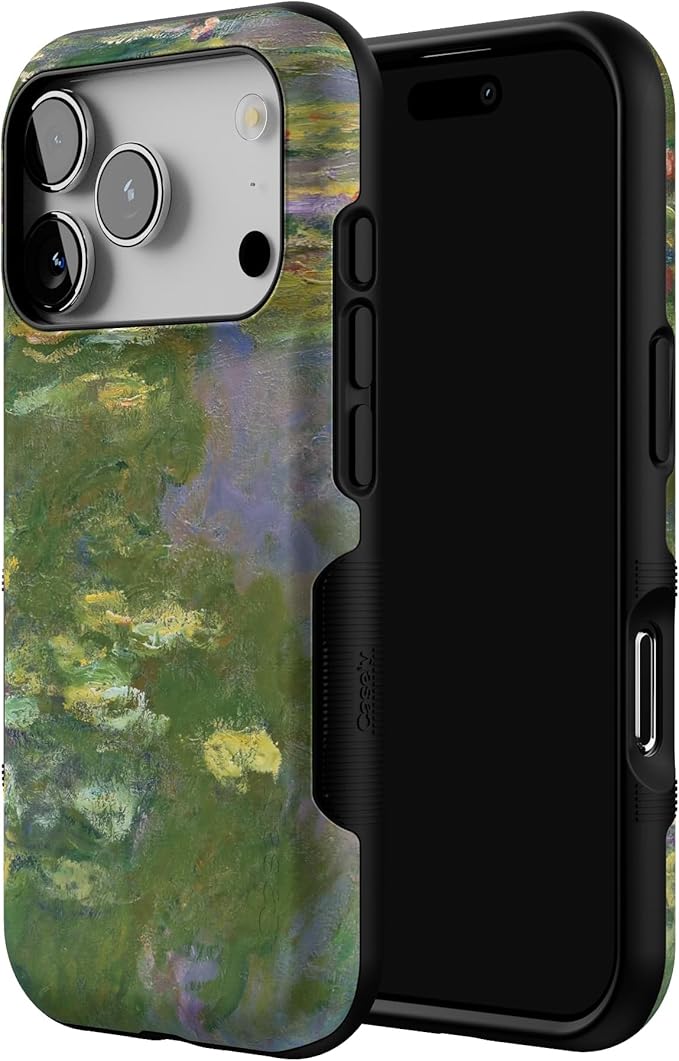 Casely iPhone 17 Pro Case | Monet's Water Lilies | The Met Museum | Bold Protective Design | Compatible with MagSafe