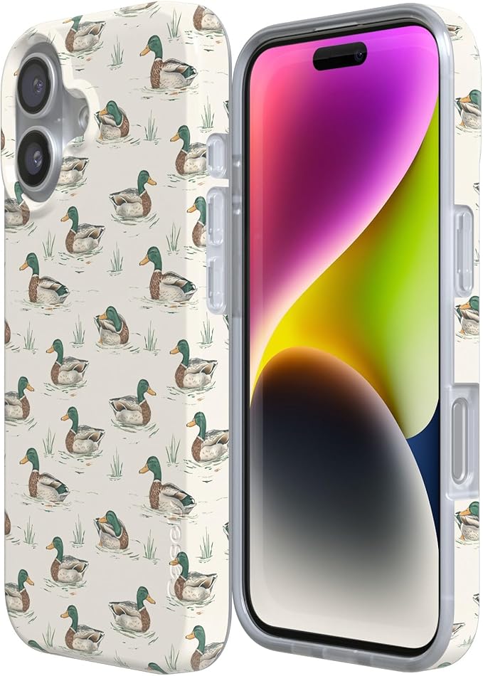 Casely iPhone 17 Case | Mallard & Co. | The Boyfriend Collection | Compatible with MagSafe | Classic Ultra Slim Design