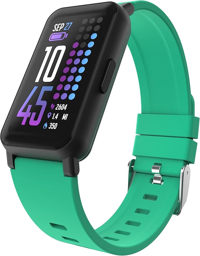 iTouch Smart Watch Fitness Tracker - 1.47" Touch Screen, IP68 Water Resistant, Heart Rate Monitor, Activity Tracker, GPS, 96 Sports Modes, 100+ Watch Faces, Pedometer, Android & iOS