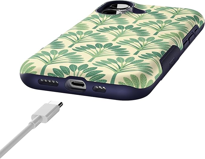 Casely iPhone 17 Case | Palm Royale | Palm Beach | Bold Protective Design | Compatible with MagSafe