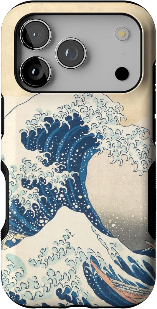 Casely iPhone 17 Pro Case | The Great Wave | The Met Museum | Bold Protective Design | Compatible with MagSafe