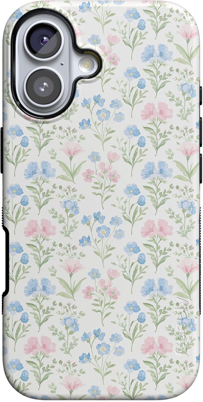 Casely iPhone 17 Case | Pastel Garden | Sunday Best | Compatible with MagSafe | Bold Protective Design