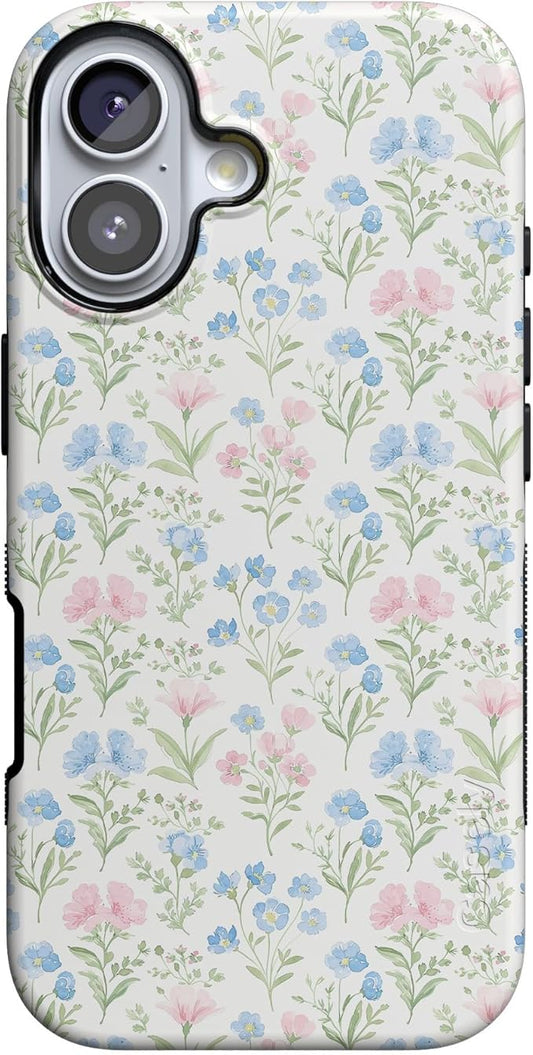 Casely iPhone 17 Case | Pastel Garden | Sunday Best | Compatible with MagSafe | Bold Protective Design
