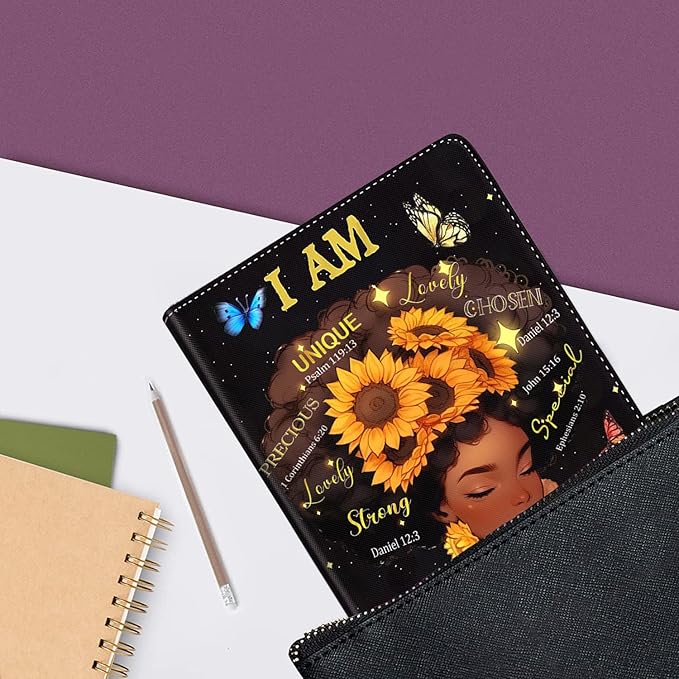 Case for Samsung Galaxy Tab A9 Plus 11 inch 2023，Slim Fit Foldable Standing Cover Case with Auto Sleep/Wake for Galaxy Tab A9+ 11’2023 (SM-X210/X216/X218)，African American Woman