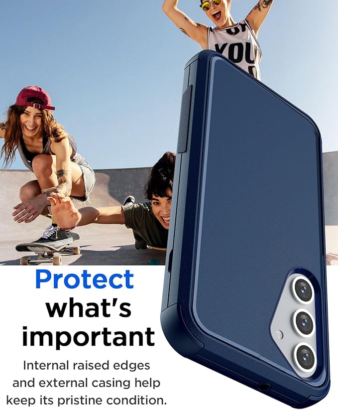 AICase for Samsung Galaxy S25 Case,3-Layer Heavy Duty Pocket-Friendly Rugged Durable Military Grade Protection Shockproof/Drop Proof/Dust Proof Protective Cover for Samsung Galaxy S25 2025_2