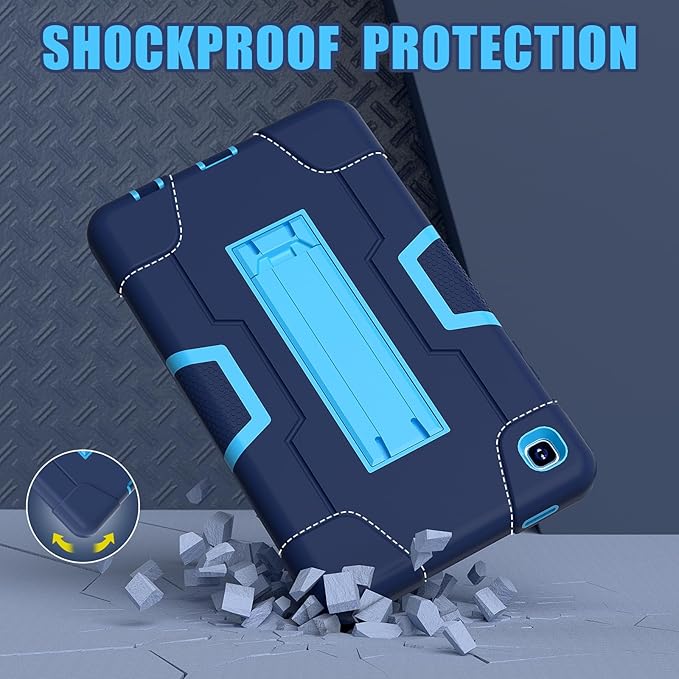 Tablet Case for Samsung Galaxy Tab A7 Lite Case 2021, Tab A7 Lite 8.7 Inch Case 3 in 1 Heavy Duty Rugged Shockproof Kickstand Protective Cover for Samsung Galaxy Tab A7 Lite 8.7 SM-T220/T225