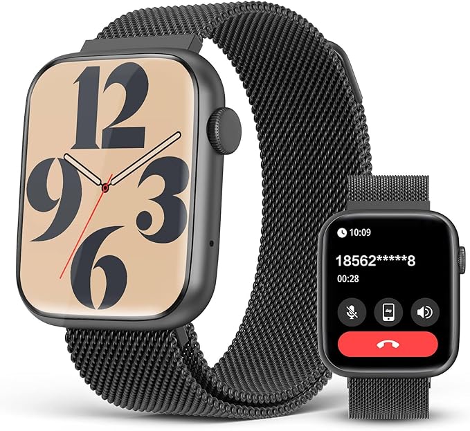 Smart Watches for Men Women with Blood Pressure Monitor,1.9" HD Full Touch Screen, 24/7 Heart Rate Monitor, SpO2/Sleep Tracker, IP67 Waterproof Smartwatch,123 Sports Fitness Tracker for Android iOS