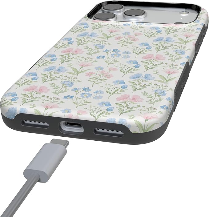Casely iPhone 17 Pro Case | Pastel Garden | Sunday Best | Compatible with MagSafe | Bold Protective Design