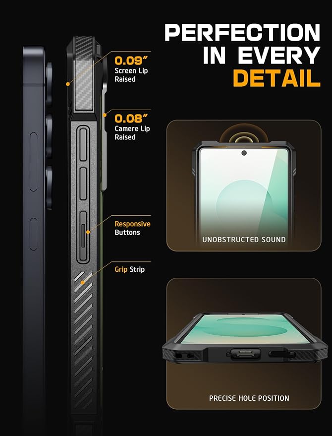 SUPCASE for Samsung Galaxy S25 Case with Stand (Unicorn Beetle Grip), [Compatible with MagSafe] [Military-Grade Drop Protection] Heavy Duty Shockproof Magnetic Phone Case for Galaxy S25 6.2", Guldan