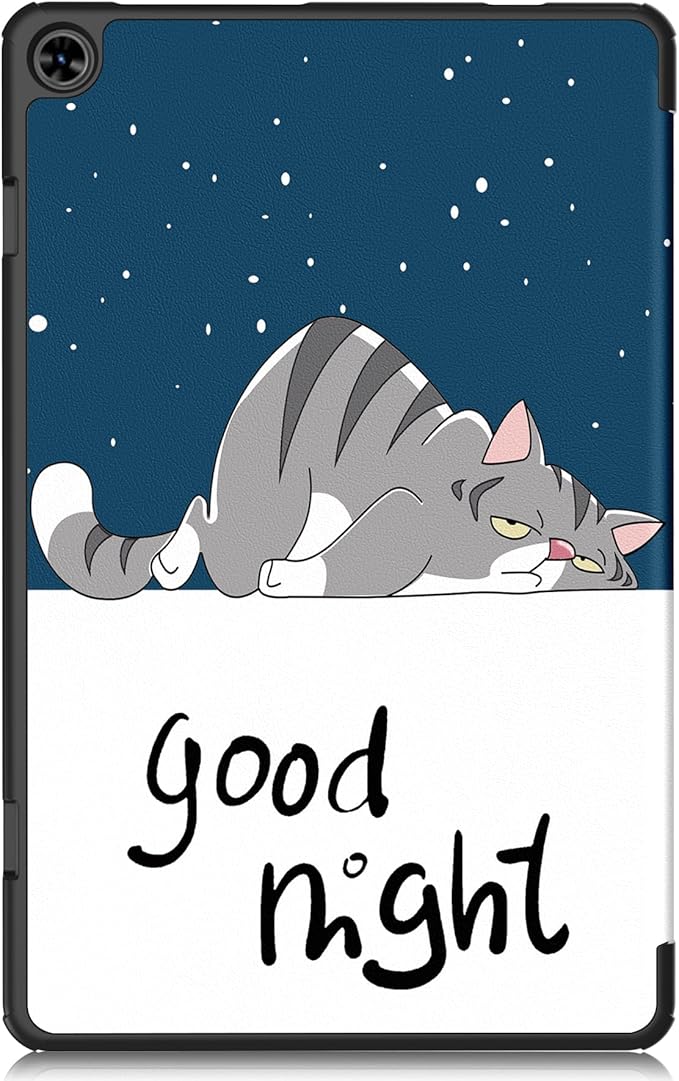 Case for TECLAST T50 11.0 inch Tablet, Folding Folio Ultra-Thin PU Leather Stand Case Cover for TECLAST T50 11.0 inch Lazy Cat