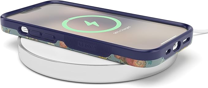 Casely iPhone 14 Case | Van Gogh's Flowers | 50th Anniversary | Compatible with MagSafe | Bold Protective Design