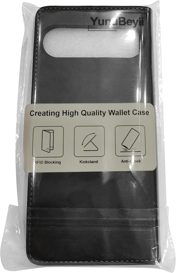 Wallet Flip Case for Google Pixel 7A - [RFID Blocking] Luxury PU Leather Card Holder Magnetic Phone Cover with Kickstand,Shockproof Protective Case,Purple