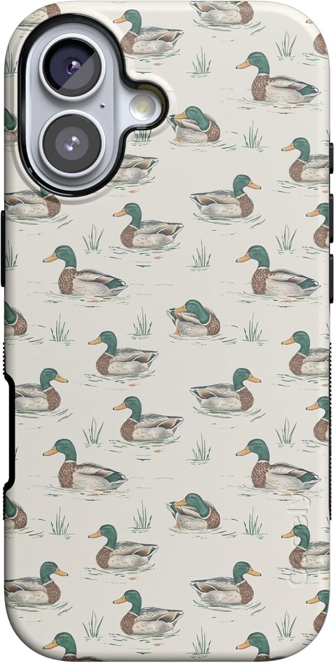 Casely iPhone 17 Case | Mallard & Co. | The Boyfriend Collection | Compatible with MagSafe | Bold Protective Design