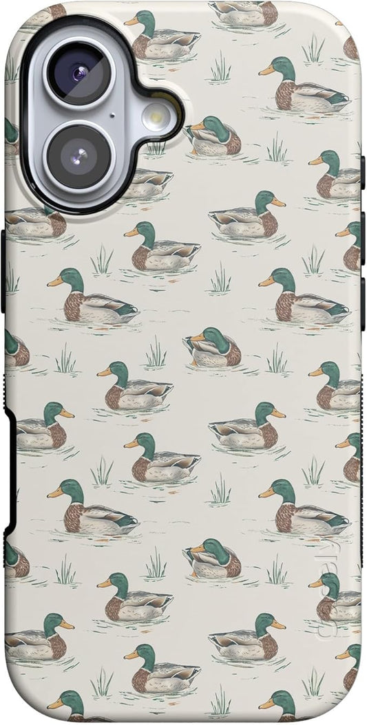 Casely iPhone 17 Case | Mallard & Co. | The Boyfriend Collection | Compatible with MagSafe | Bold Protective Design