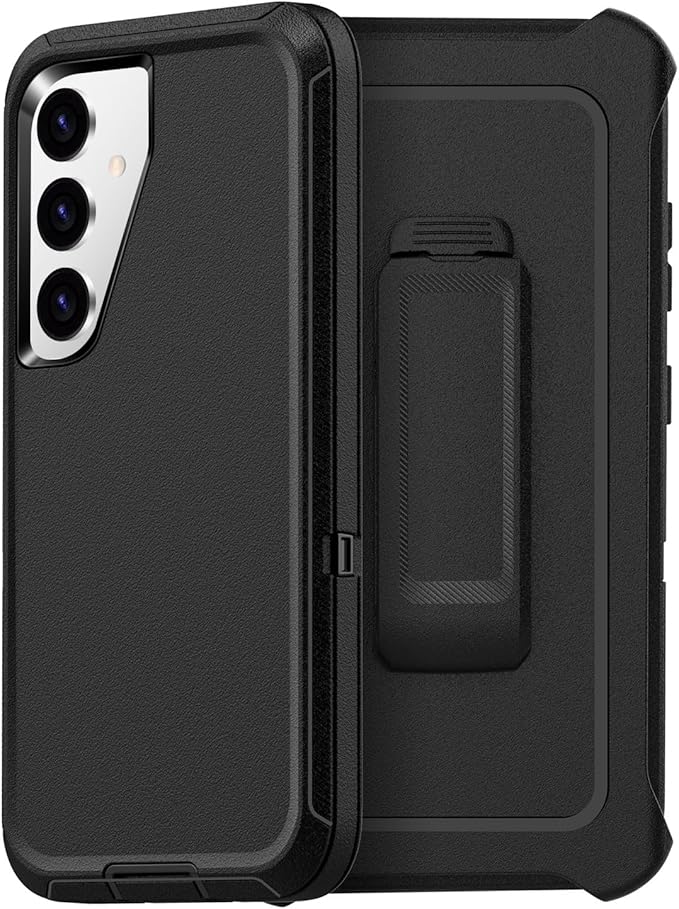 AICase Belt-Clip Holster Case for Samsung Galaxy S25 6.2",Heavy Duty Drop Protection Full Body Rugged Shockproof/Drop Proof/DustProof Military Grade Tough Durable Cover for Samsung S25 2025