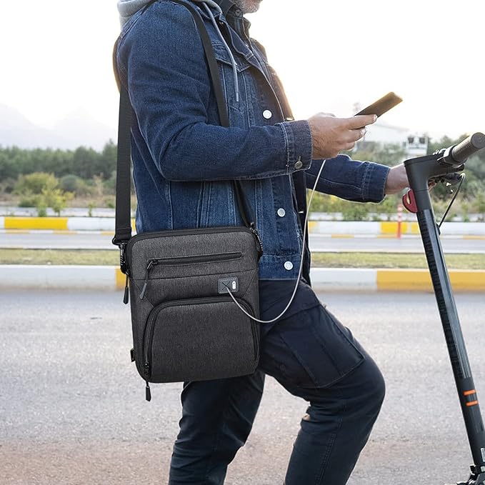 11 Inch Tablet Sleeve, Compatible with iPad Pro 11 (5th–1st Gen, M4/M2/M1), 10.9" iPad Air (7th–4th Gen, M3/M2), Microsoft Surface Go & Other 11" Tablets, Water-Resistant Case