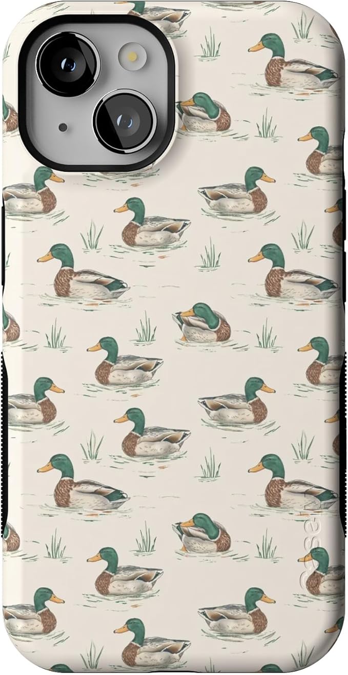 Casely iPhone 14 Case | Mallard & Co. | The Boyfriend Collection | Bold Protective Design | Compatible with MagSafe
