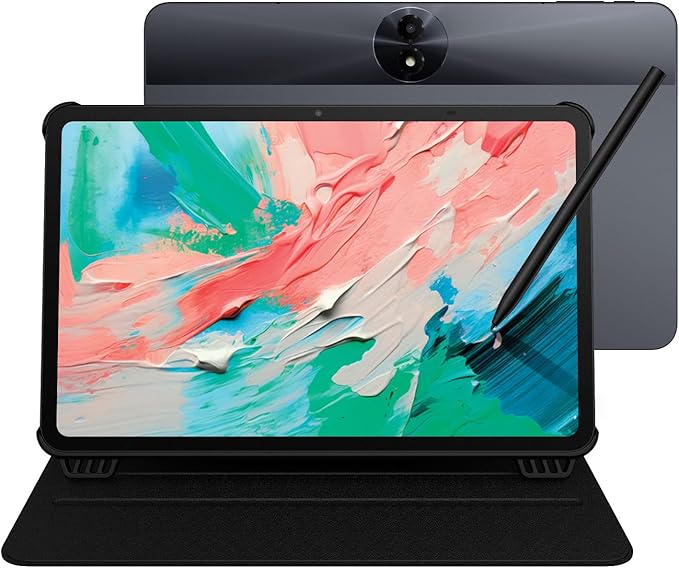 TCL NXTPAPER 11 Gen 2 Android Tablet, 11" Drawing Pad & Digital Notebook, Stylus & Flip Case Included, NXTPAPER 4.0 Display, Android 15, AI Tools, 8+8GB RAM, 128GB Storage, 8000mAh Battery, Gray
