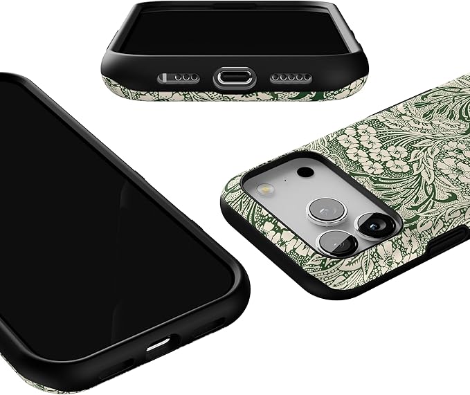Casely iPhone 17 Pro Case | Mystic Meadow | Green Gardens | Bold Protective Design | Compatible with MagSafe