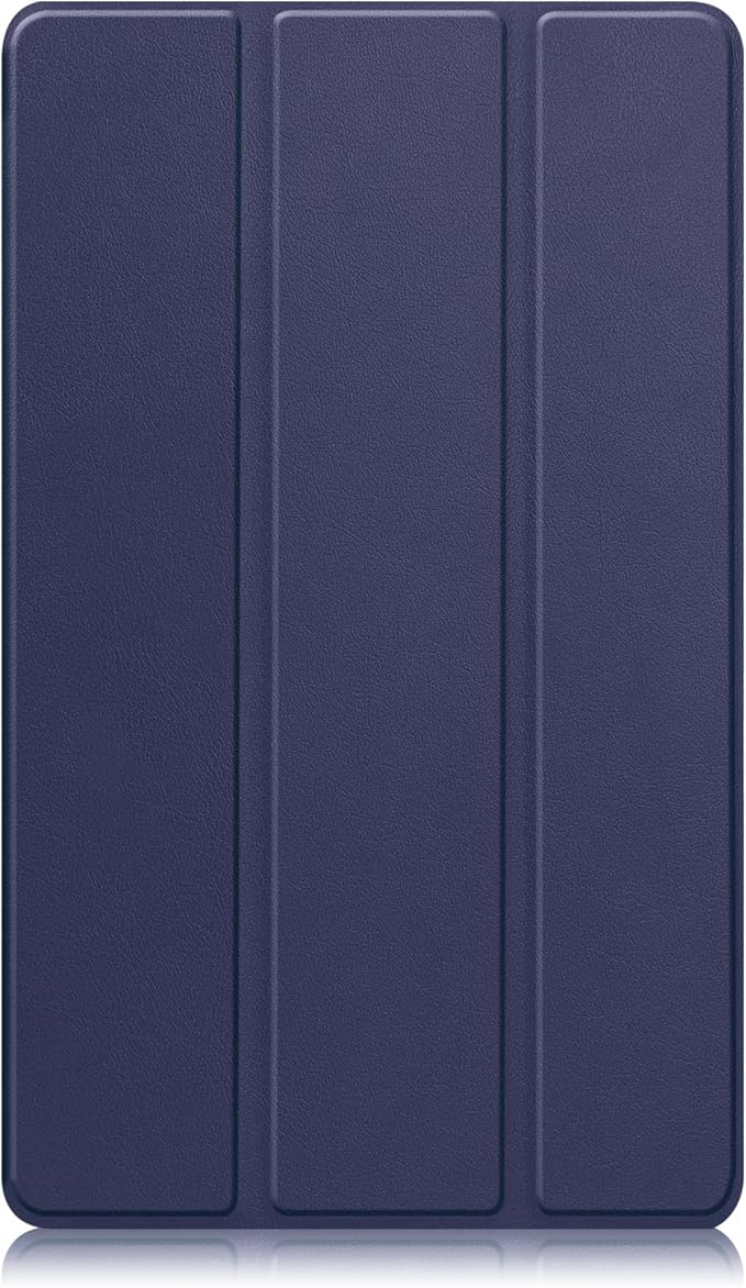 Case for Lenovo Tab One 8.7'' / Tab K9 Case, Folding Folio Ultra-Thin PU Leather Stand Case Cover with Auto Wake/Sleep for Lenovo Tab K9 8.7 Inch Navy Blue