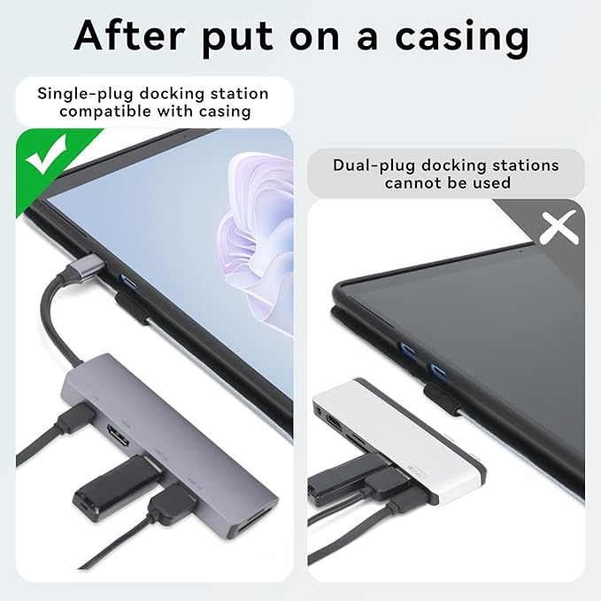 Omnpak Microsoft Surface Pro 11/10/9 Case, Lightweight Protective, Multiple Angle, Stylus Holder, Designed for Surface 11th Edition AI 2024/Pro 9 5G 13" 2022, Compatible with Type Cover Keyboard