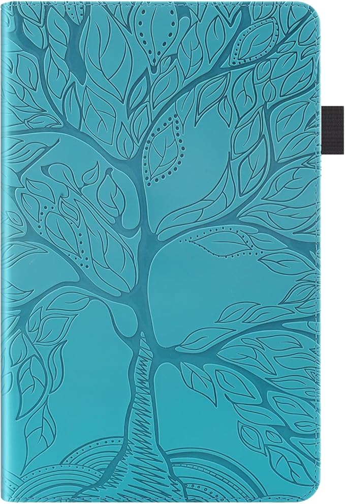 Tablet case for Lenovo Tab M11 TB-330fu/330ku, Unique Tree Design with Hidden Card Slots, Slim and Lightweight with Magnetic Auto Sleep, Precise Cutouts Case Compatible with Lenovo Tablet M11 Blue
